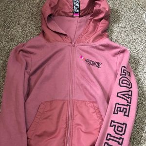 Victoria Secret Pink Zip up hoodie